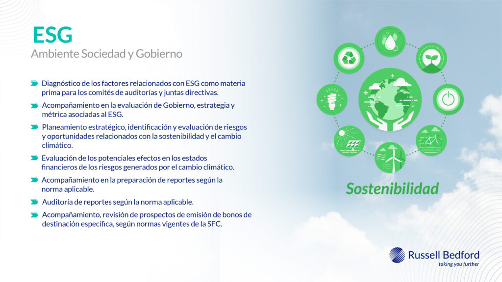 Servicios de Consultoría ESG para un Negocio Sostenible